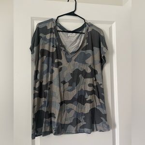 Maurice’s Camo short sleeve shirt